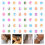 Assorted Color Acrylic Letter Beads for DIY Bracelets 10
