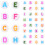 Assorted Color Acrylic Letter Beads for DIY Bracelets 2