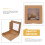 20 Cupcake-Verpackungsboxen Mit 7