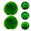 Aquarium Ornamenten Groene Plastic Bollen 2 4,5 Inch 5