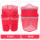 High Visibility Rote Warnweste Praktisch 8