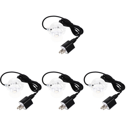 4Stk Unterwasser LED Für Aquarium Mit Stecker 1