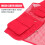 High Visibility Rote Warnweste Praktisch 10