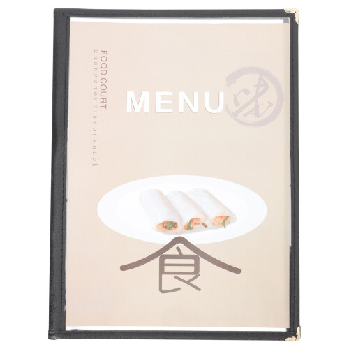 Schutzmappe Transparent Rezeptbuch