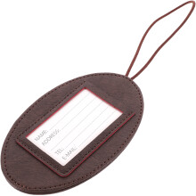 Baggage Tag Mit Anti-Lost-Funktion Pu 1Stk 5,1X3,0X0,1In