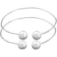 Masteelf 2 Perlenschnur Vorhang Halter Transparent
