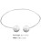 Masteelf 2 Perlenschnur Vorhang Halter Transparent 7