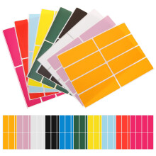 100 Blatt Kleine Aufkleber Farbe Transparent Haftend Büro