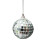 Disco Kugel Perlen Auto Zubehör Party Dekorationen Mini Silber 2