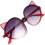 1Paar Vrolijke Party Zonnebril Fox Eye 11