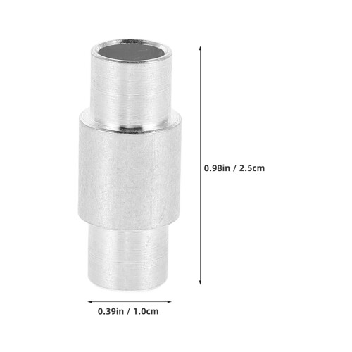 Worgeous 10 Rollschuhzubehör 2,50x1,00x1,00 Cm Silber 2