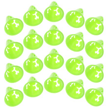 20Pièces Cônes De Marquage Verts Pe Pour Exercices Jeux