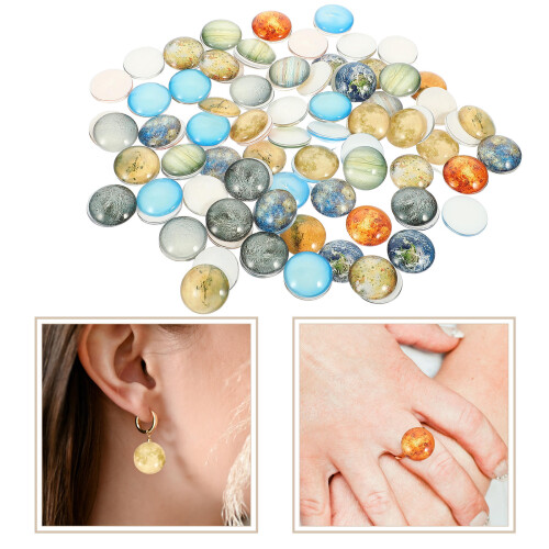 Runde Edelsteine Bastelset 100 Vielseitiger Stil 2