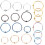 18 Teile Nasenring Piercing Ring Ohrringe 1
