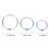 18 Teile Nasenring Piercing Ring Ohrringe 2