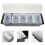 Fruitcontainers Zwart 1 Set 19,5x6,1x3,5 Inch 6