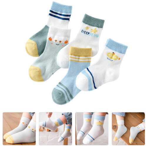 5 Paar Kuschelsocken Für Kinder, 1