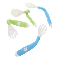 8 Baby Keukengerei Set Met Buigbare En