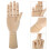 Raindrops Holz Handmodell Beige 1 Satz 12 Zoll 2