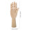 Raindrops Holz Handmodell Beige 1 Satz 12 Zoll 6