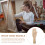 Raindrops Holz Handmodell Beige 1 Satz 12 Zoll 8