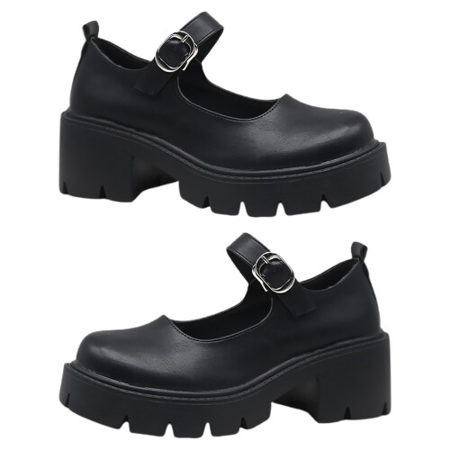 Platform Dikke Sandalen Vrouwen Studenten 1