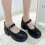 Platform Dikke Sandalen Vrouwen Studenten 6