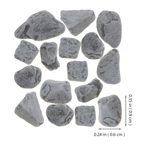 Aquarium Steine Schwarzer Kies 1 Set 1