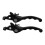Clutch Brake Handle Levers Schwarz Stahl 1 Satz 10