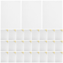 Raindrops 100 Blatt Leere Druck Aufkleber Drucker
