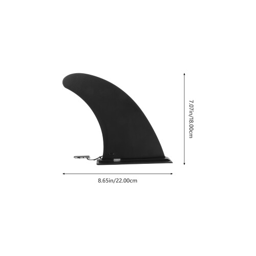 2Stk Surfboard Fin Kunststoff Marine Ersatzteil 2