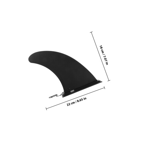 2Stk Surfboard Fin Kunststoff Marine Ersatzteil 1