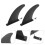 2Stk Surfboard Fin Kunststoff Marine Ersatzteil 6