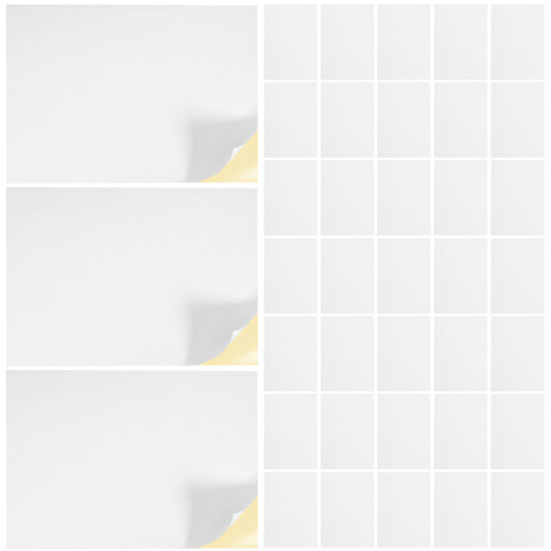Raindrops 100 Blatt Leere Druck Aufkleber Drucker 1