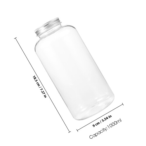 1000Ml Saftflasche Mit Verschluss Getränkeverpackungsbehälter 1