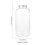 1000Ml Saftflasche Mit Verschluss Getränkeverpackungsbehälter 3