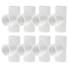 Raindrops PVC-Rohrverbinder Beige Für Leichtbau 10 . 5,2x3,8 Cm