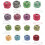 Red Polyester Stickgarn Crewel Garn Rolle 4