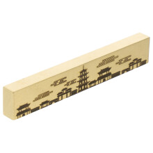 Masteelf Messing Briefbeschwerer Dekorationen 12,00x2,00x1,00cm Golden