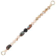 1Stk Mehrfarbige Resin Handtaschenkette Vintage Ersatz Deko Riemen