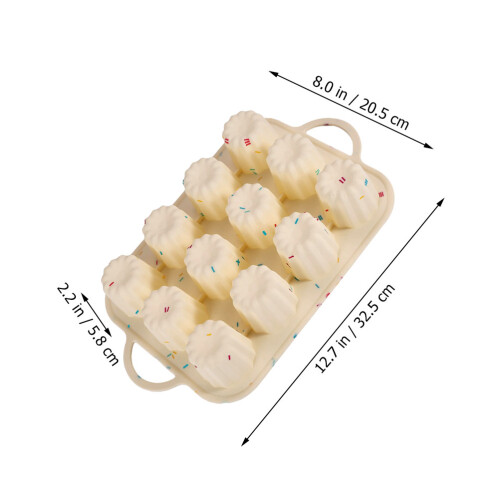 1St Wiederverwendbare Mini Muffinbackform Antihaft 1