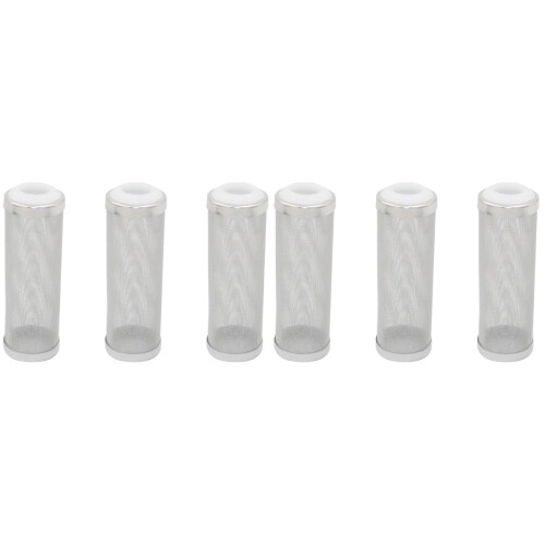 6 Weißer Mesh Netzwerkfilter 1
