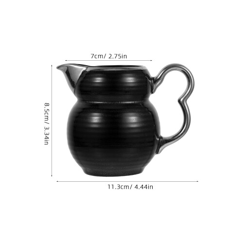 Handgefertigte Keramik Sahnekännchen Tee 2
