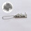 100 Kugelrollkette, Diy Perlenkette, Strass, Silber 3