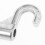 4 Haken 5,00x4,50x2,70 cm Silber 8