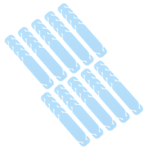 10Stück Gesichtsmaskenhalter Hellblau Für Benutzer 1