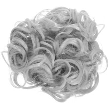 Grey Lockige Haarrolle Extensions Retro Vintage Charm 1