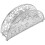 Worgeous Papiertuchhalter Tragbar 15X8X4 Cm Silber 9
