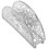 Worgeous Papiertuchhalter Tragbar 15X8X4 Cm Silber 7