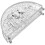 Worgeous Papiertuchhalter Tragbar 15X8X4 Cm Silber 8